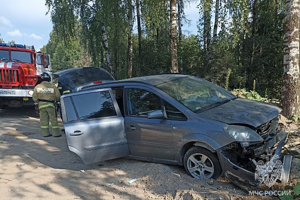 57-летний водитель оказался в кювете в Фурмановском районе  